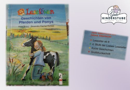 Gute Kinderstube Bücher - Leseprobe 2017