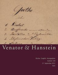 katalog 124 als pdf - Venator & Hanstein