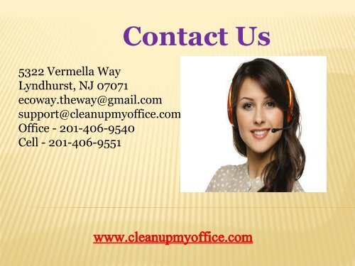 Reliable office cleaning service in New Jersey