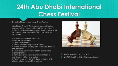 What&#039;s Happening Abu Dhabi - August 2017