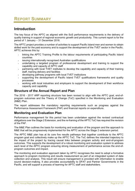 APTC Annual Report and Plan 2016 - 2017 Final 160117