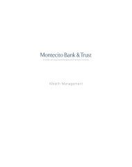 Montecito Bank & Trust Wealth Management Brochure 2017