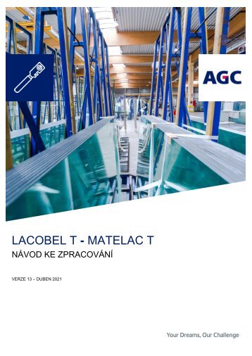 Návod ke zpracování Lacobel T Matelac T (CZ)