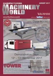 Manufacturing Machinery World August 2017