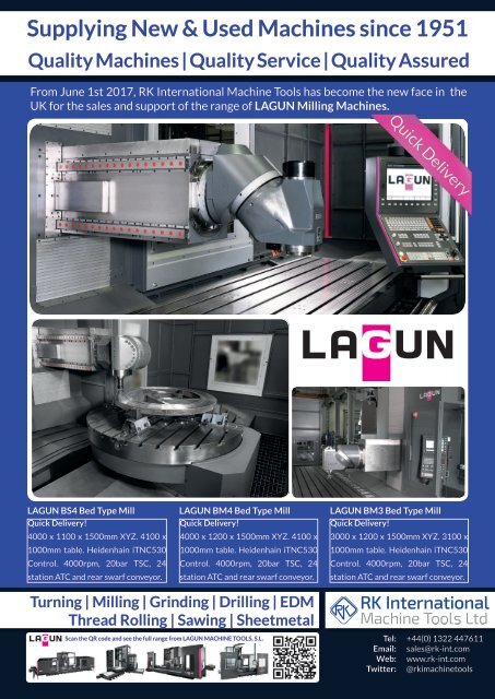Manufacturing Machinery World August 2017