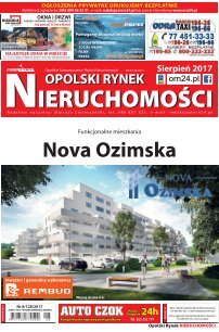 Opolski Rynek Nieruchomości sierpień 2017