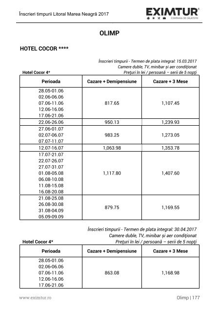 Brosura IT Litoral 2017 varianta 30.01.2017