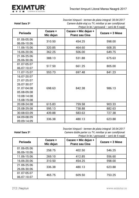 Brosura IT Litoral 2017 varianta 30.01.2017