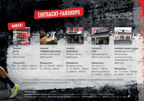 Eintracht Frankfurt Fanartikel Neuheiten Saison 2017/18