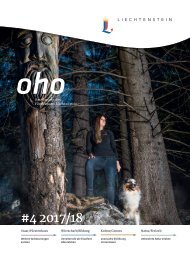 oho #4 - Das Magazin des Fürstentums Liechtenstein