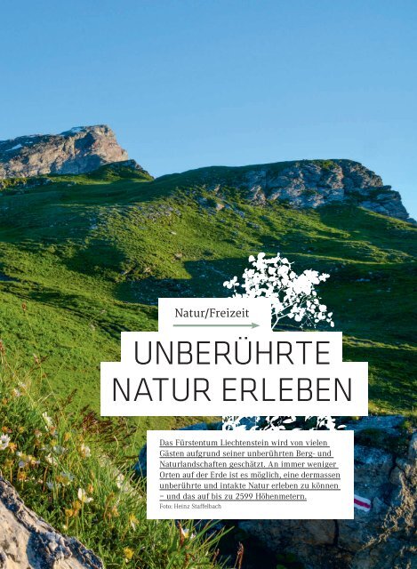 oho #4 - Das Magazin des Fürstentums Liechtenstein