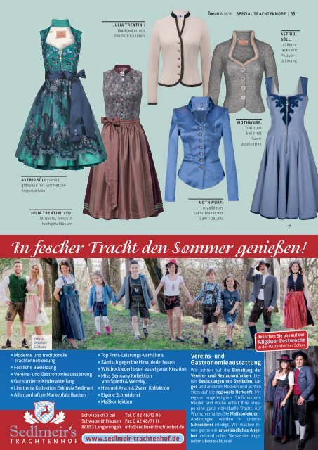 SchlossMagazin Fünfseenland August 2017