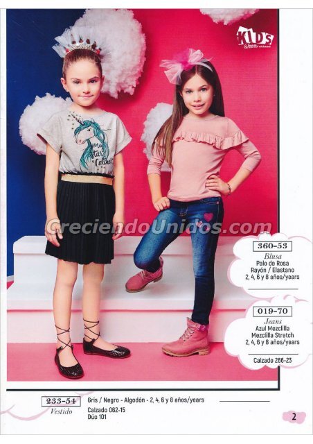 #595 Cklass Kids Fashion Ropa para ninos Otono Invierno 2017 