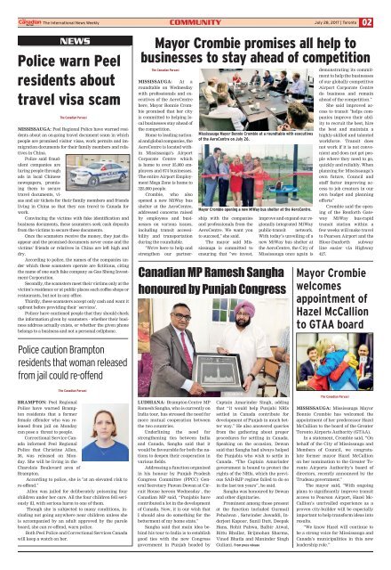 The Canadian Parvasi - Issue 05