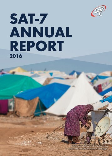 Annual Report 2016 SAT-7 USA