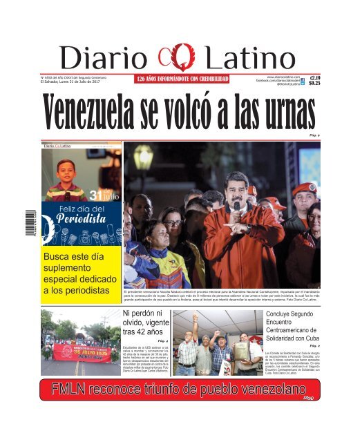 Edicion 31 De Julio De 2017