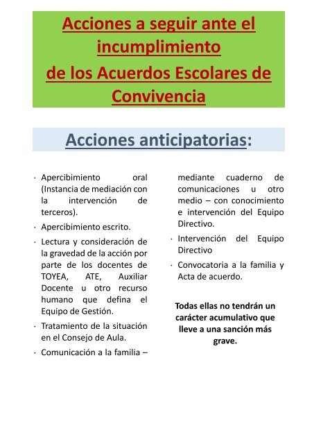 7.  Consejo de aula y convivencia