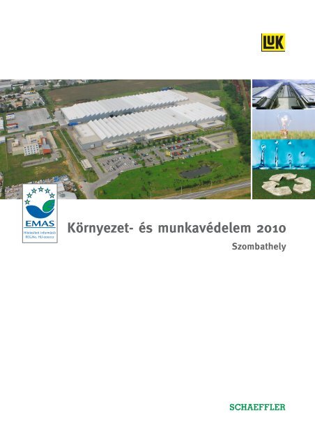 Környezet- és munkavédelem 2010 - Schaeffler Group