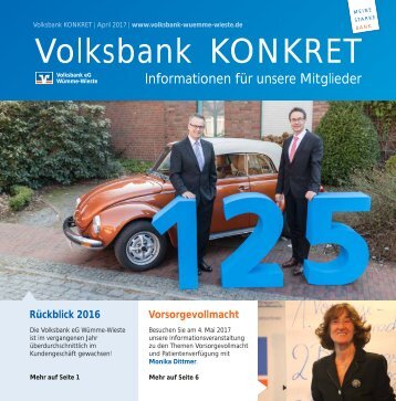 Volksbank KONKRET - April 2017