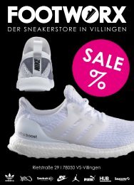 Footworx Angebote August 2017 - Der Sneakerstore in Villingen-Schwennigen