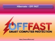 Hibernate - Off Fast