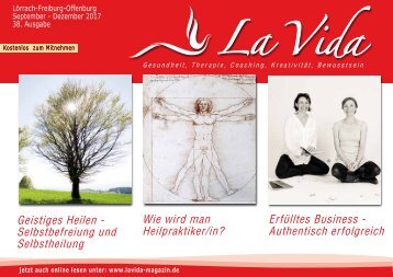 La Vida Magazin Ausgabe Sept. - Dez. 2017