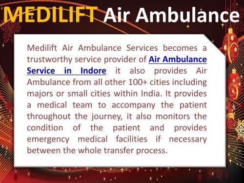 Worry to Shift Your Patient – Avail Medilift Air Ambulance Service in Varanasi