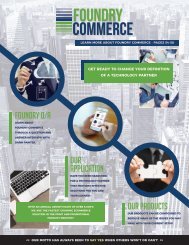 Foundry Commerce Featured Article PSDA Magazine