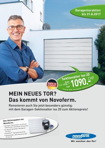 Flyer ISO 20 Sommeraktion 2017