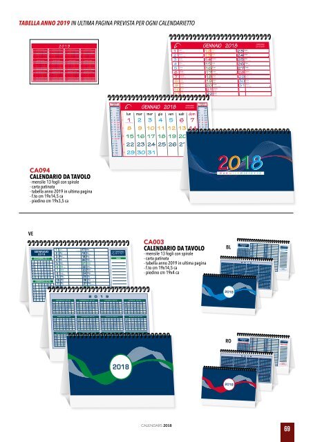 Casella Pubblicità Catalogo 2018