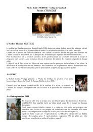 Projet CHIMERE - Edufr