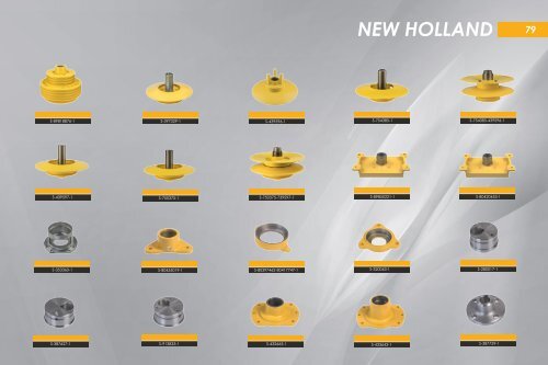 Parts for combine harvester - catalogue manufactured in Turkey