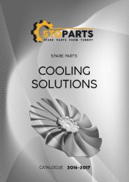 Cooling solutions parts for trucks and special equipment from Turkey