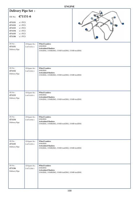 Volvo special equipment spare parts - Запчасти для спецтехники Volvo