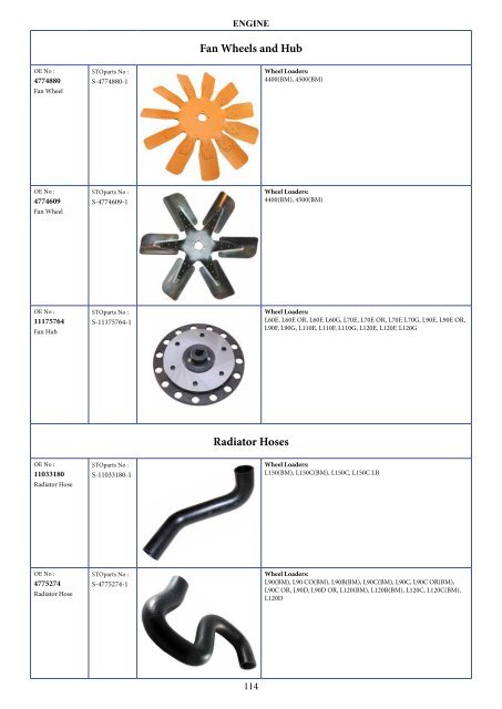 Volvo special equipment spare parts - Запчасти для спецтехники Volvo