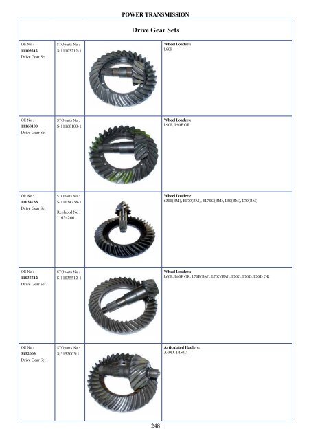 Volvo special equipment spare parts - Запчасти для спецтехники Volvo