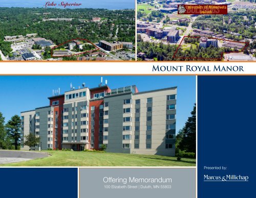 Mount Royal Manor Offering Memorandum