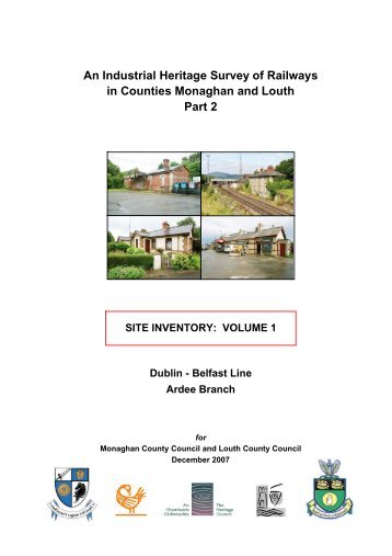 An Industrial Heritage Survey of Railways in ... - Louth Heritage