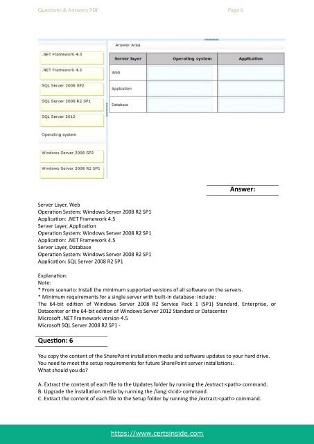 70-383 Exam Questions