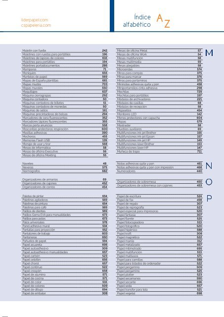 Catalogo Integral Oficinas Avata Office 2017