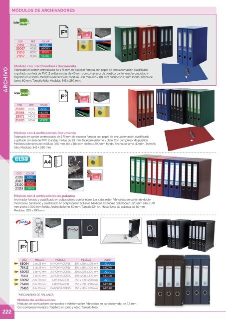 Catalogo Integral Oficinas Avata Office 2017