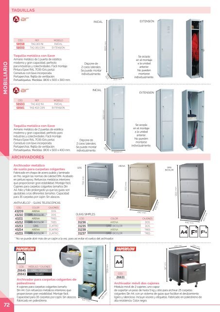 Catalogo Integral Oficinas Avata Office 2017