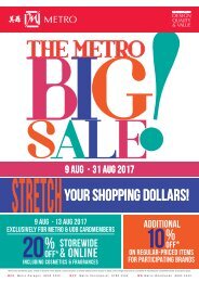 (1) The Metro Big Sale 9 - 31 Aug 2017 (E-catalogue) - Browse Now