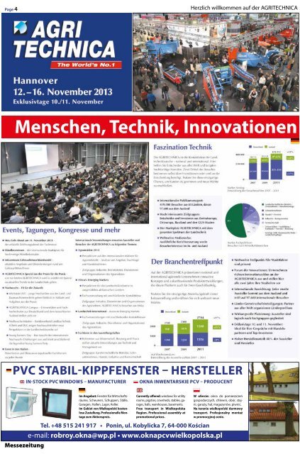 AGRITECHNICA 2013