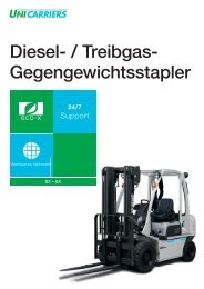 Diesel - Treibgasstapler DX und GX