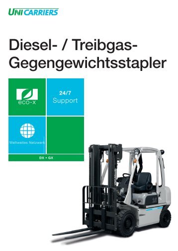 Diesel - Treibgasstapler DX und GX