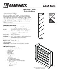 Severe Duty Louvered Products - Greenheck