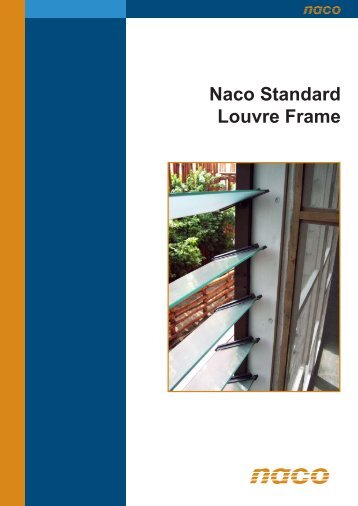 Naco Standard Louvre Frame - Pasico-west-africa.com