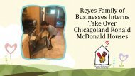 Interns take Over Chicagoland Ronald McDonald Houses