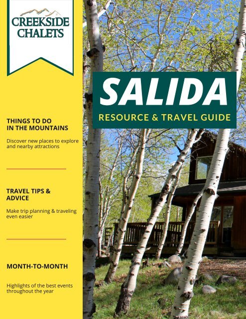 Salida Travel Guide 2017